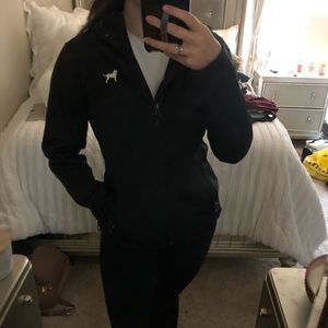 The Black Dog Zip Up Jacket